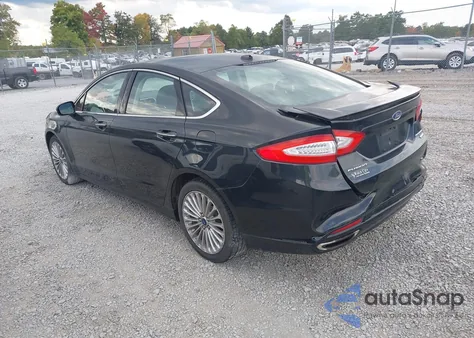 2015 Ford Fusion Titanium из США, поврежденный, VIN 3FA6P0D96FR112654